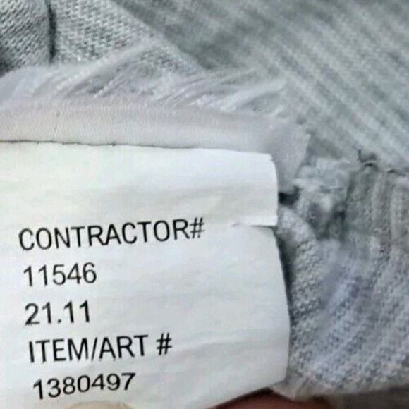 Calvin Klein Liquid Touch L Gray Stripe Short Sleeve T-Shirt - Picture 6 of 6